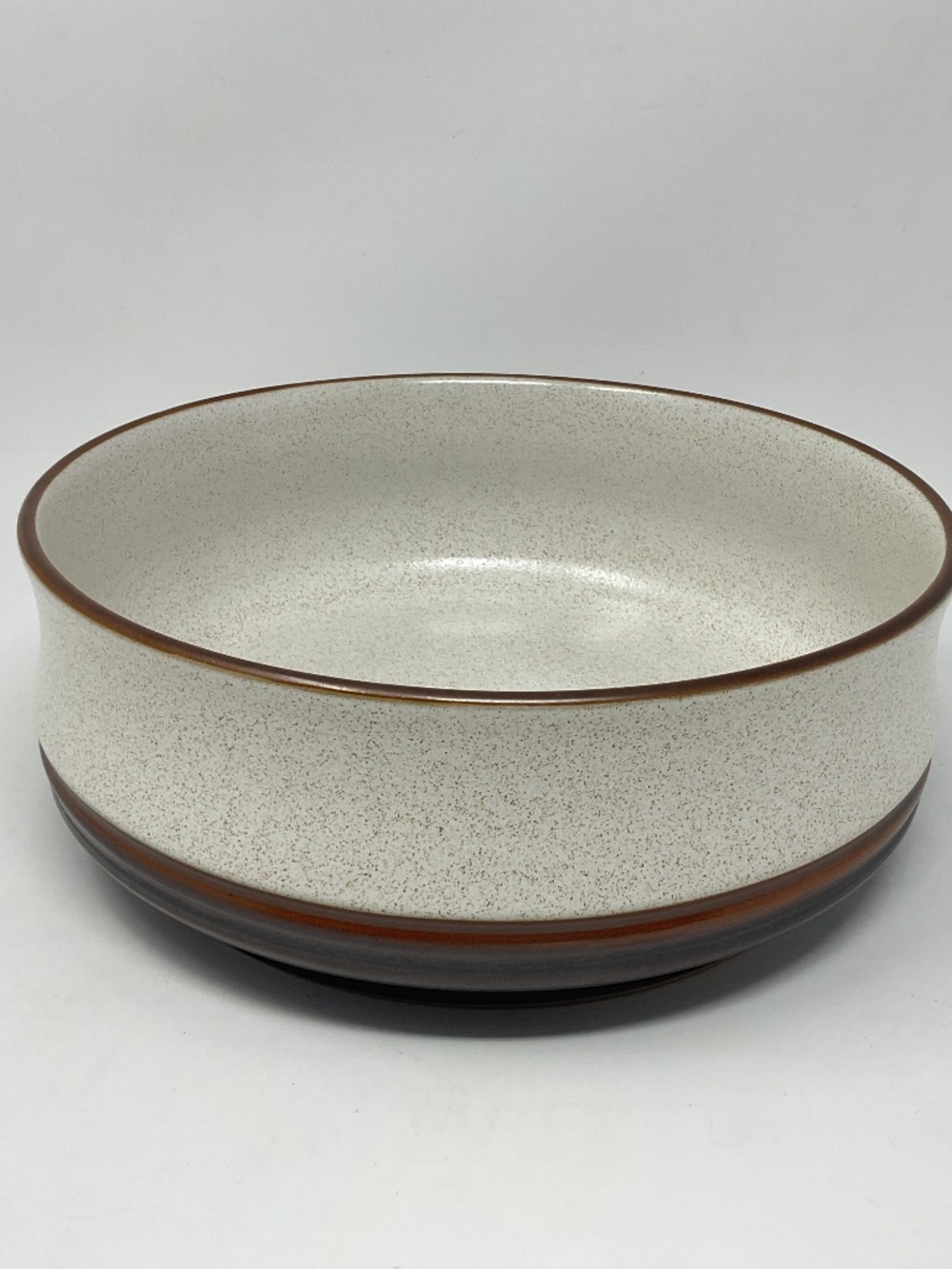 Denby Potters Wheel Rust (retired) Stoneware Vegetable Pasta Serving Bowl